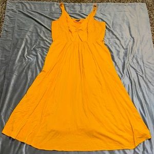 torrid Bright Yellow Midi Sundress